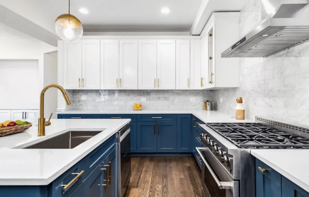 Kitchen renovations by a licensed contractor