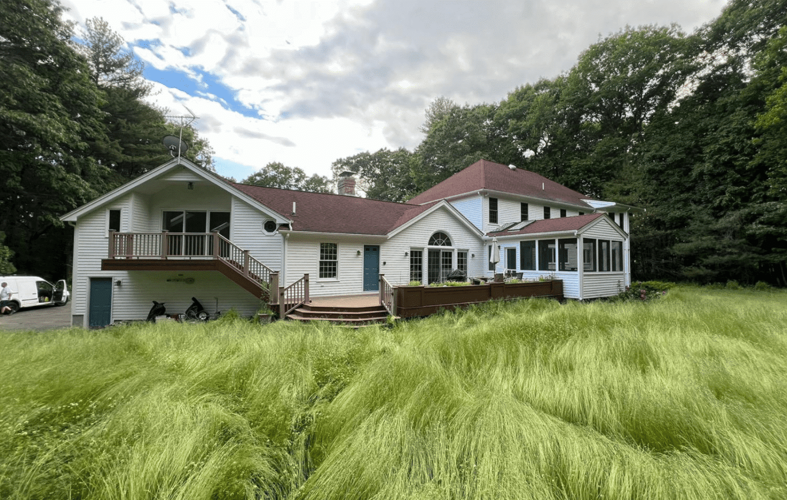 Exterior Painting DONE BY TITANIUM PAINTING E RENOVATION IN CONCORD MA