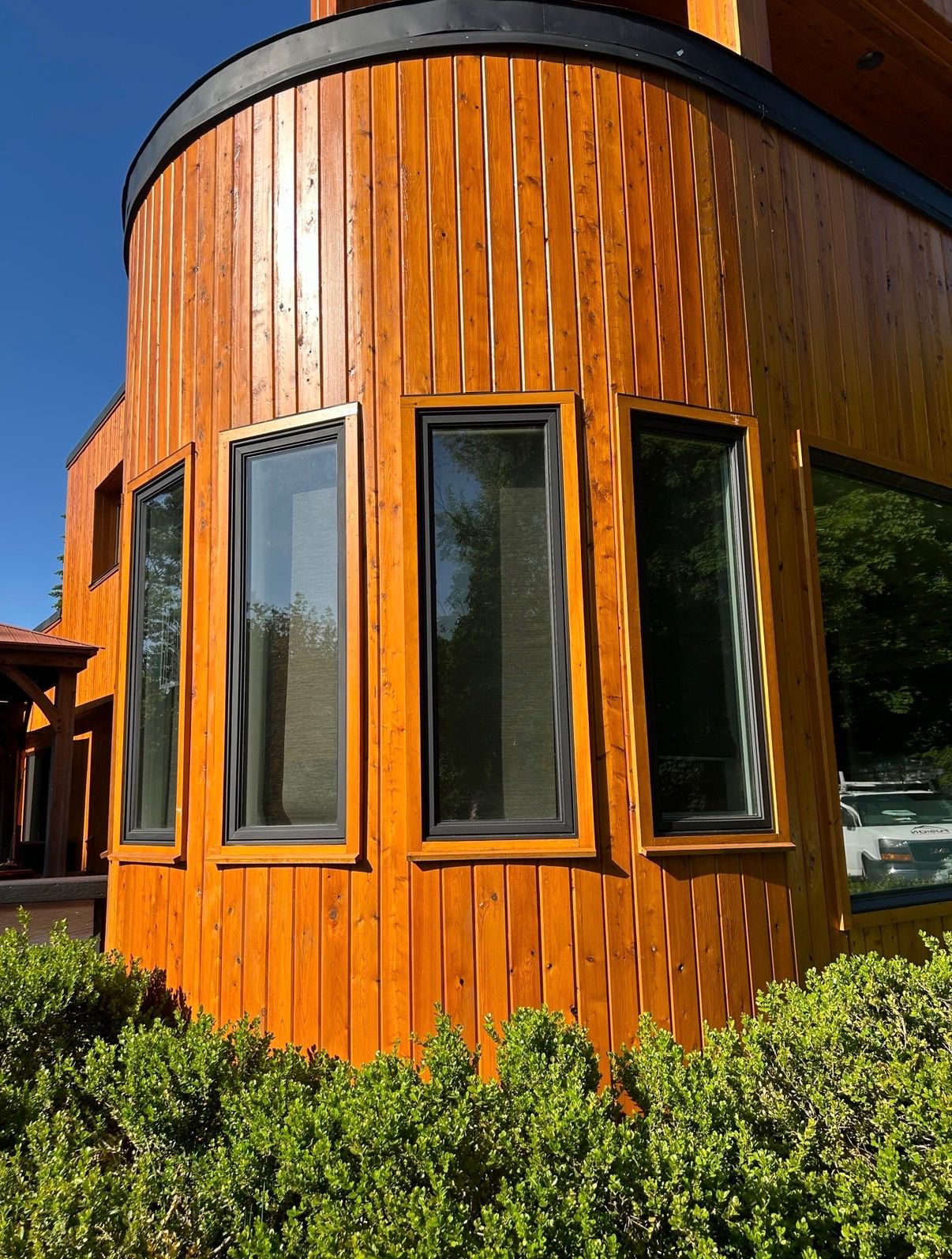 Custom siding installation in Newton MA by Titanium Painting & Renovation.